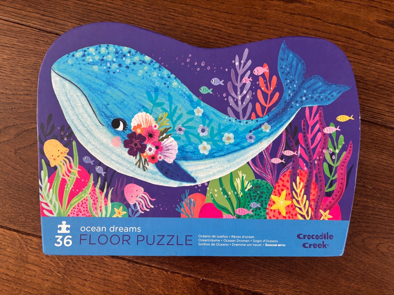 Crocodile Creek vloerpuzzel: Ocean Dreams, 36 stukjes, Ophalen of Verzenden, 10 tot 50 stukjes, Gebruikt