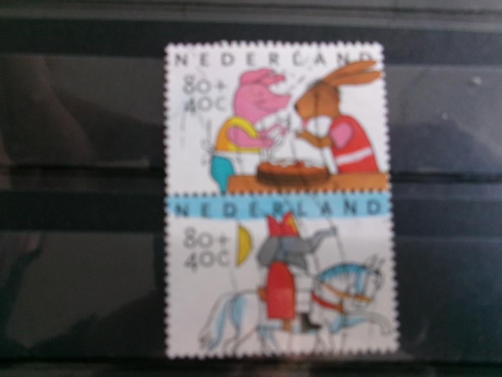 1998 - duo kinderzegels a en c (877a), Verzenden, Gestempeld