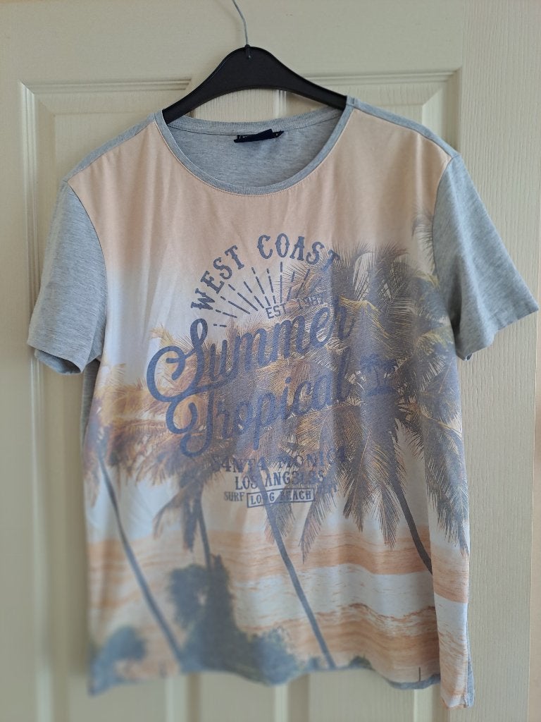 T-shirt maat XXL met print, New republic, Overige maten, Ophalen of Verzenden, Zo goed als nieuw