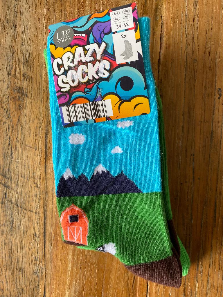 Nieuwe Craxy Socks sokken - maat 39-42, Sokken en Kniesokken, Overige kleuren, Nieuw, Ophalen of Verzenden