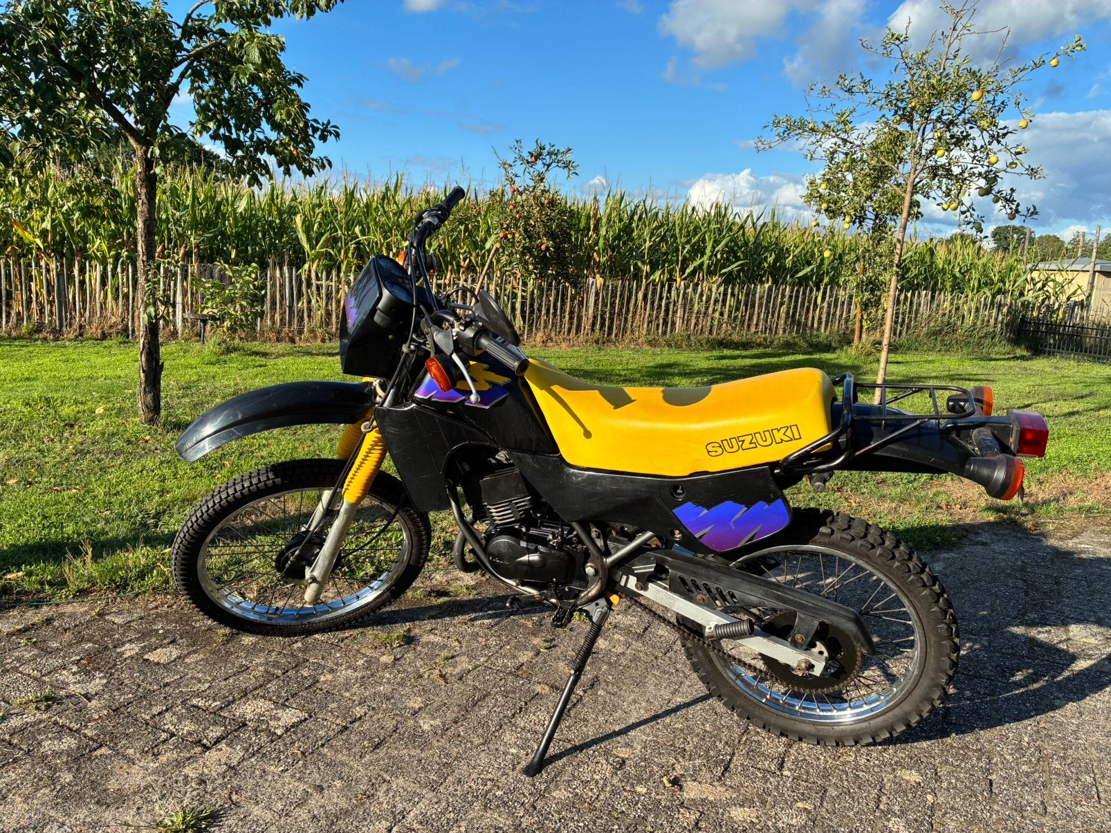 Suzuki TSX, Maximaal 45 km/u, 50 cc, 5 versnellingen, Ophalen