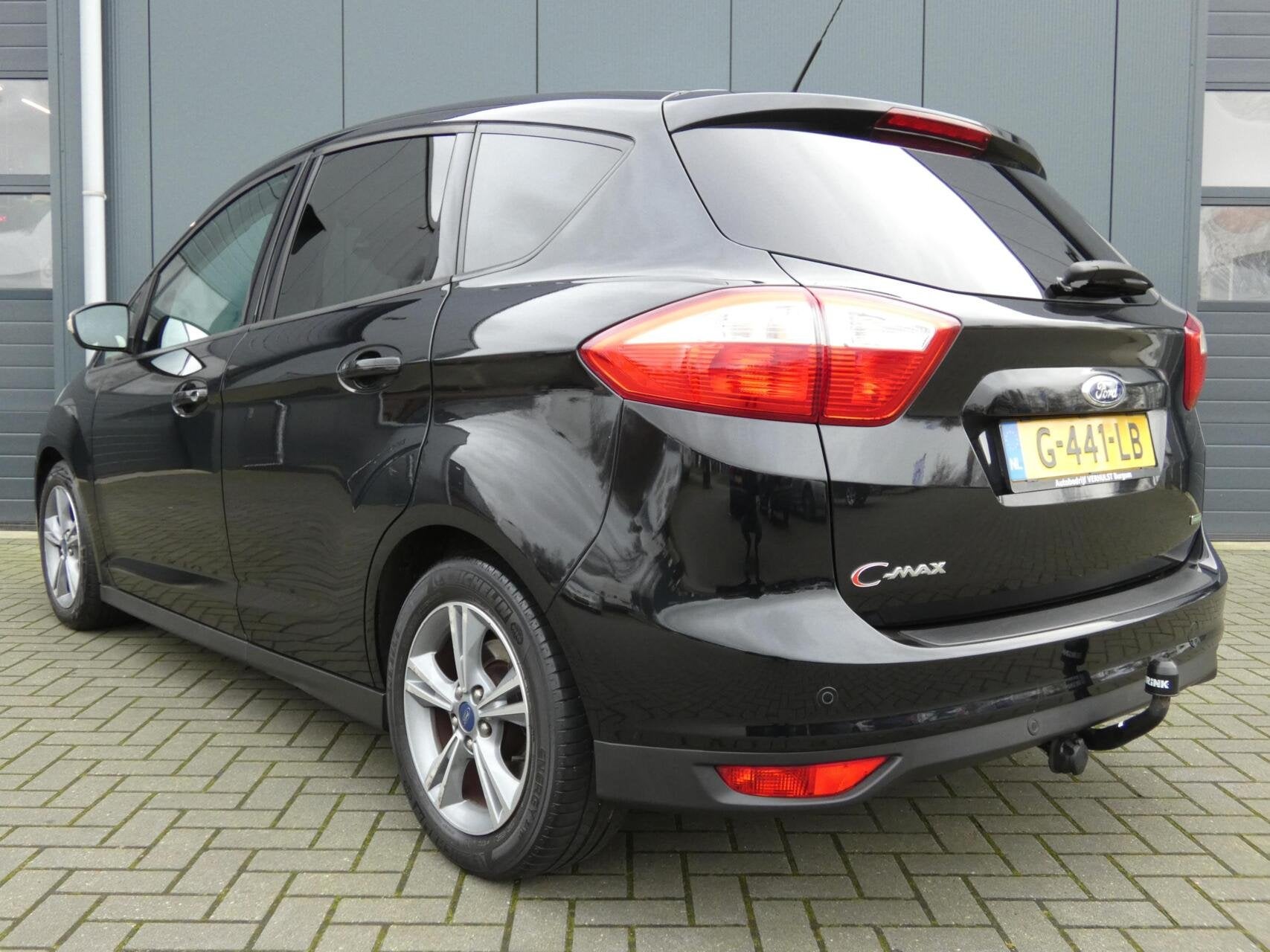 Ford C-Max 1.0 EcoBoost 125 PK Titanium| CLIMA| PDC | WINTER, Auto's, Voorwielaandrijving, Euro 5, Gebruikt, Zwart