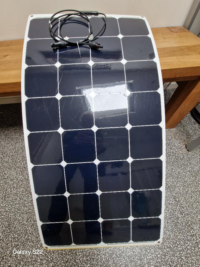 Zonnepaneel flexibel 100Wp, Caravans en Kamperen, Ophalen, Nieuw