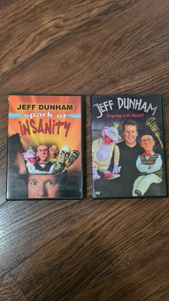 Jeff Dunham DVD's: Spark of Insanity & Arriving with Myself, Cd's en Dvd's, Stand-up of Theatershow, Overige artiesten, Engels