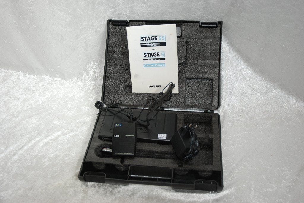 Samson Stage 55 draadloos microfoon systeem SR5  <25251934>, Gebruikt, ., Samson, .