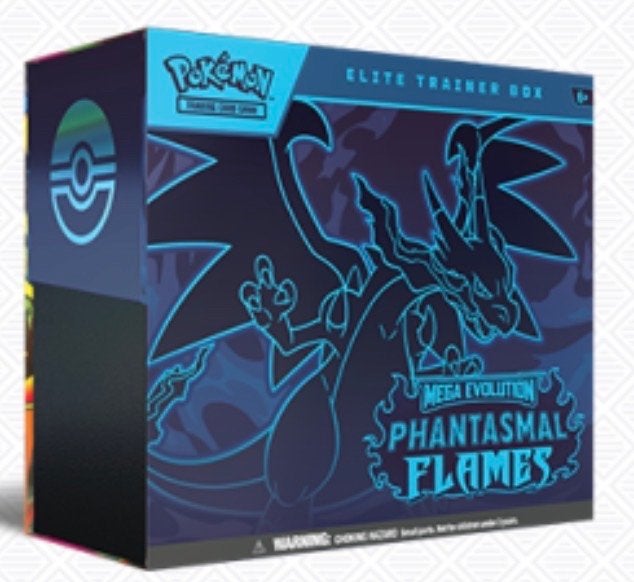 4x Pokémon Elite Trainer Box: Phantasmal Flames Charizard, Ophalen, Nieuw, Overige typen