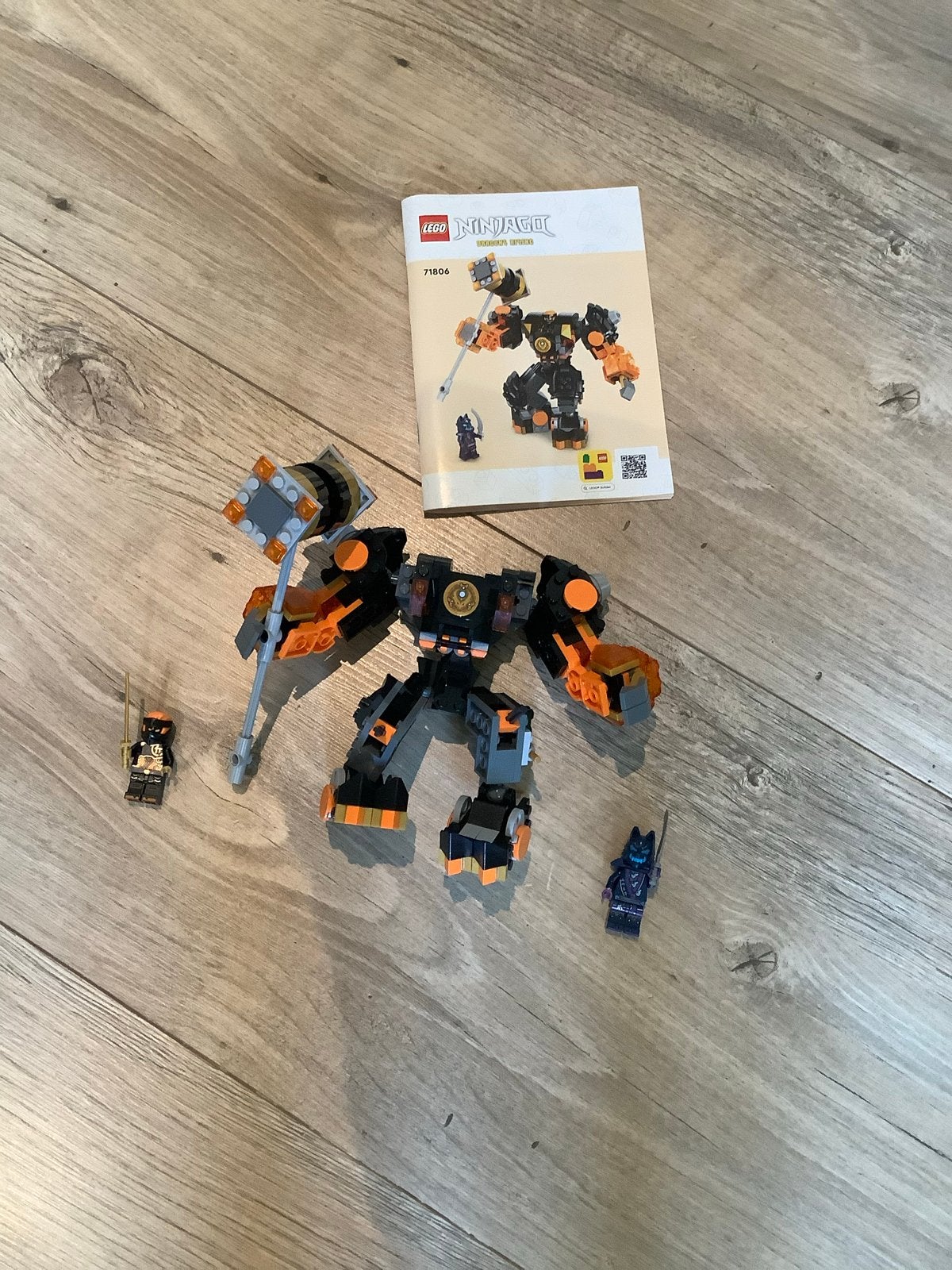 LEGO Ninjago 71806 Cole's Elementaire Aarderobot, Ophalen of Verzenden, Zo goed als nieuw
