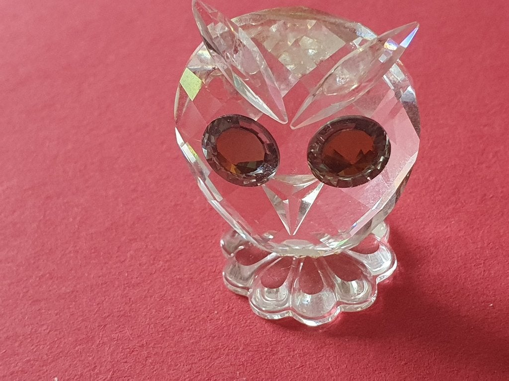 Swarovski mini uil, Verzamelen, Ophalen, Zo goed als nieuw, Figuurtje