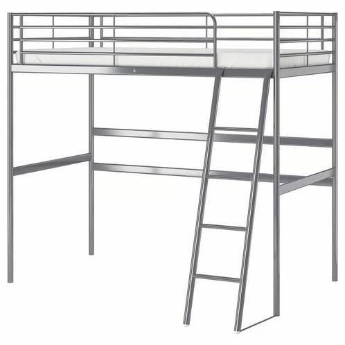 IKEA SVARTA Hoogslaper, Ophalen, 90 cm, Eenpersoons, Zo goed als nieuw