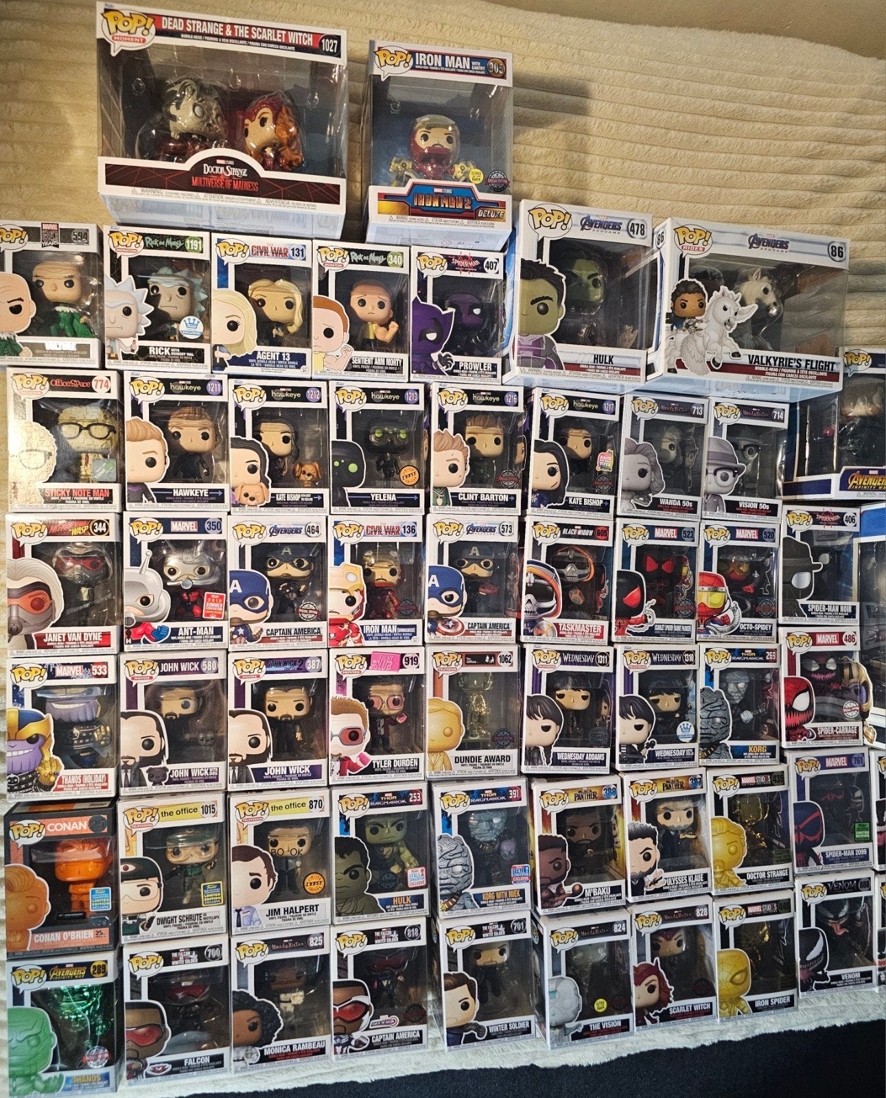 Grote Funko Pop! collectie – 61 stuks – Marvel e.a., Verzamelen, Poppetjes en Figuurtjes, Ophalen of Verzenden, Zo goed als nieuw