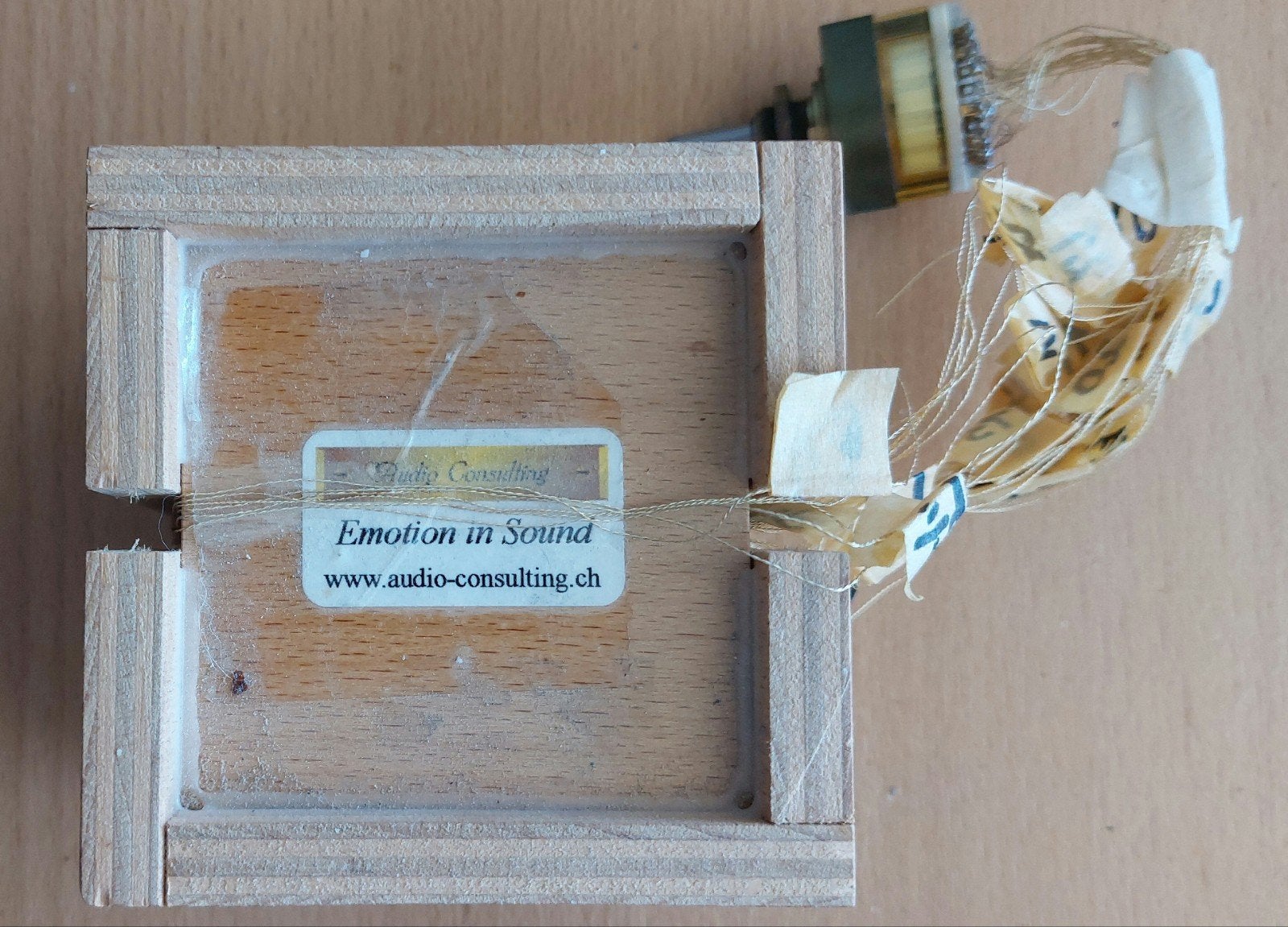 Audio-Consulting Silver Rock TVC met zilveren bedrading, Ophalen of Verzenden