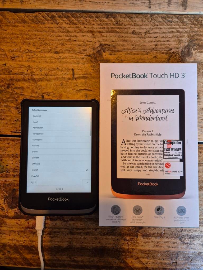 PocketBook Touch HD 3 e-reader, Computers en Software, E-readers, Ophalen of Verzenden