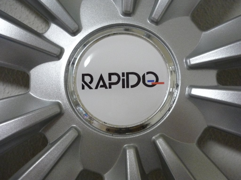 Rapido Vintage doming naafsticker caravan en camper 3D,Epoxy, Verzenden, Nieuw, Overige typen