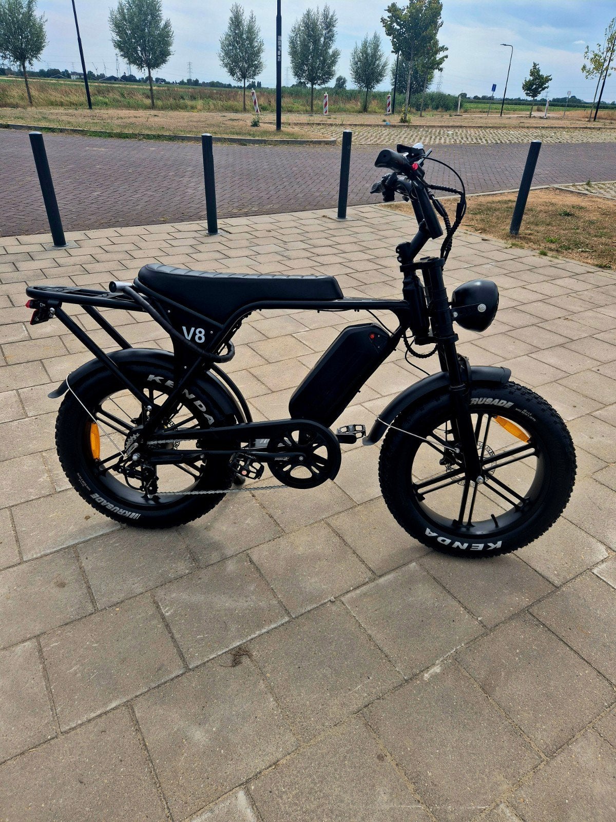 Fatbike V8 – Zo goed als nieuw – slechts 10+ km – €650,-, Fietsen en Brommers, Elektrische fietsen, 51 tot 55 cm, Ophalen, Zo goed als nieuw