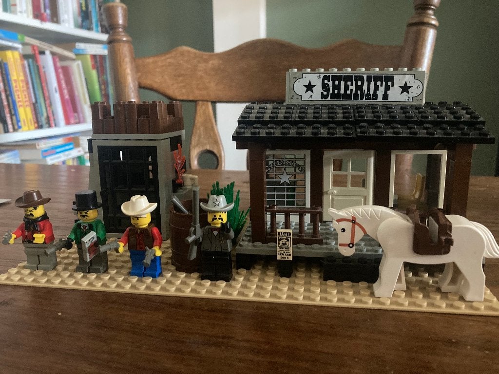 LEGO Western Sheriff's Lock-Up - 6755, Gebruikt, Overige thema's, Lego, Ophalen of Verzenden