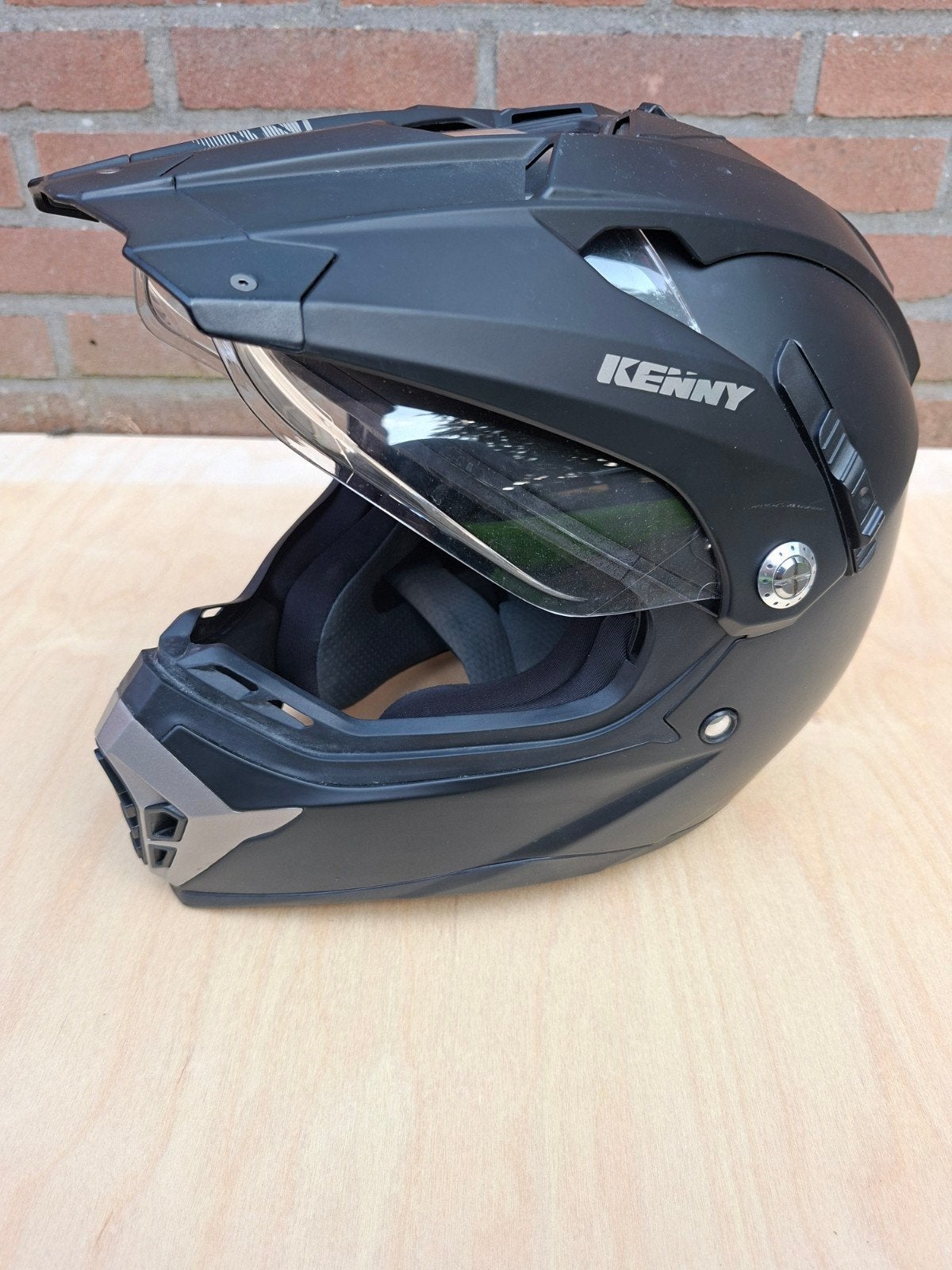 Helm Kenny MX455 maat M, Motoren, Kleding | Motorhelmen, Ophalen of Verzenden, Tweedehands, Integraalhelm, Overige merken