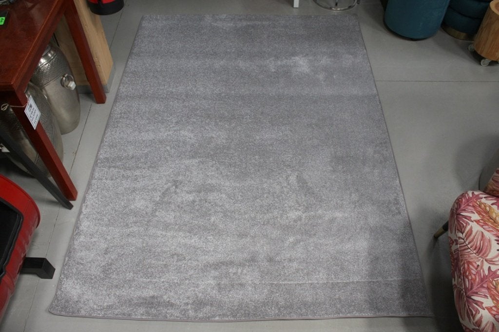 Nieuw zacht grijs vloerkleed AW-Rugs 160 x 230 cm., Huis en Inrichting, Ophalen, 150 tot 200 cm, Grijs, Rechthoekig