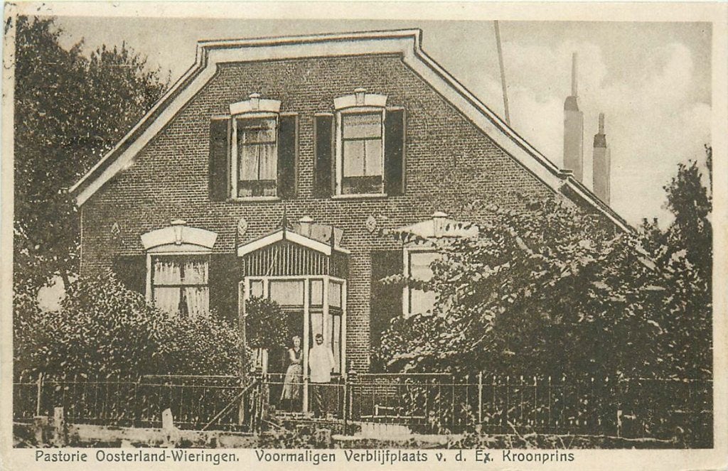 701-012-007 Oosterland Wieringen Pastorie, Verzenden, Voor 1920, Noord-Holland