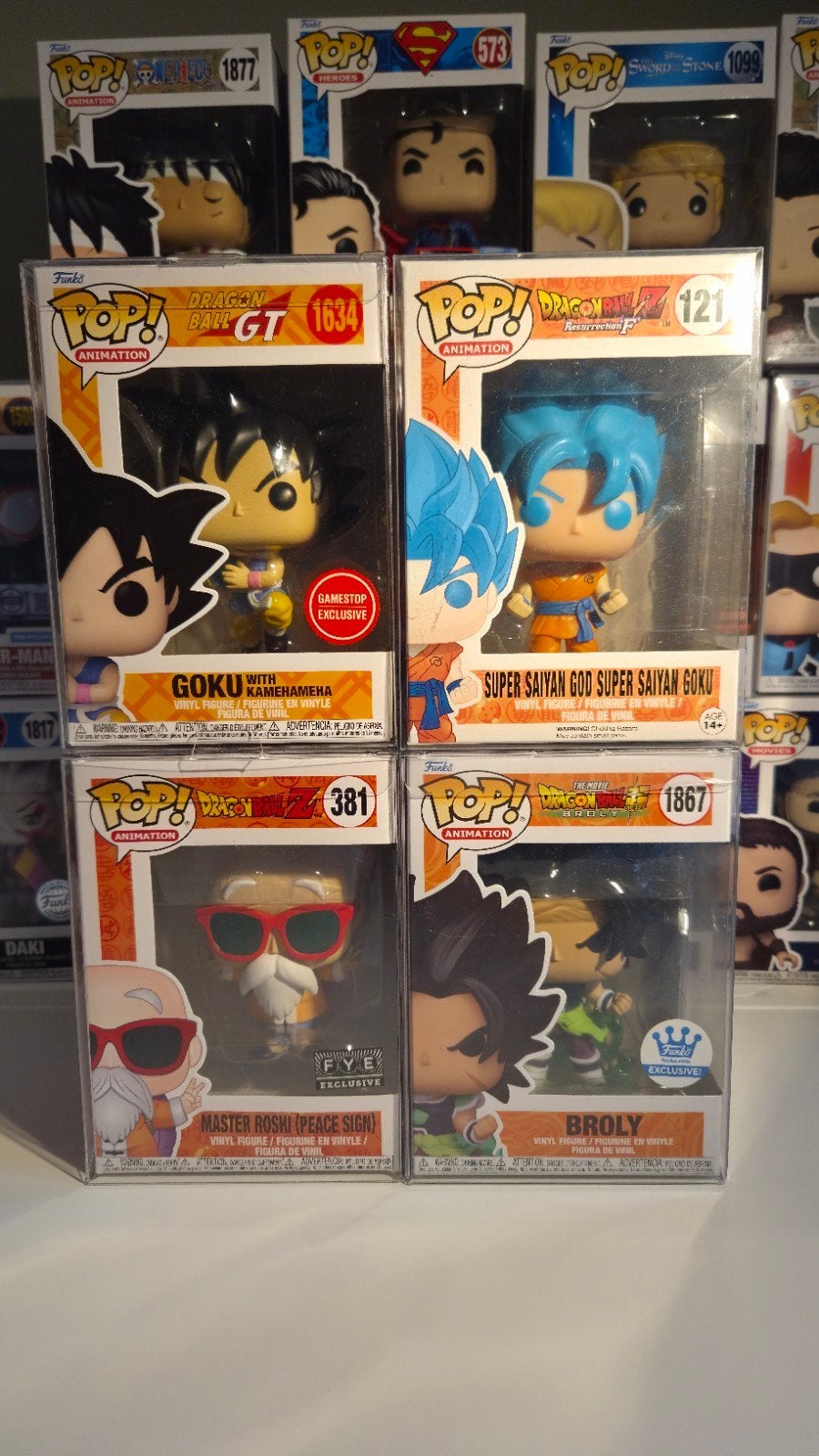 Funko Pop! Dragon Ball Z/GT Collectie (4 stuks), Ophalen of Verzenden