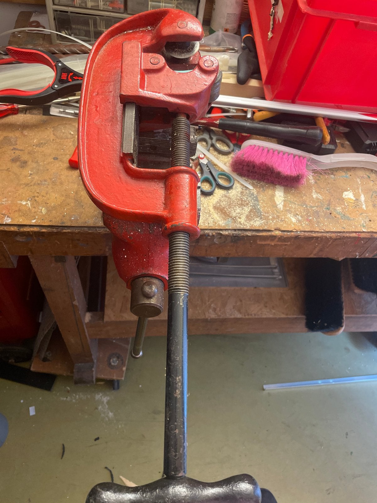 Robuuste pijpsnijder 25-75mm, Ophalen of Verzenden, Gebruikt, Snijgereedschap, Overige merken