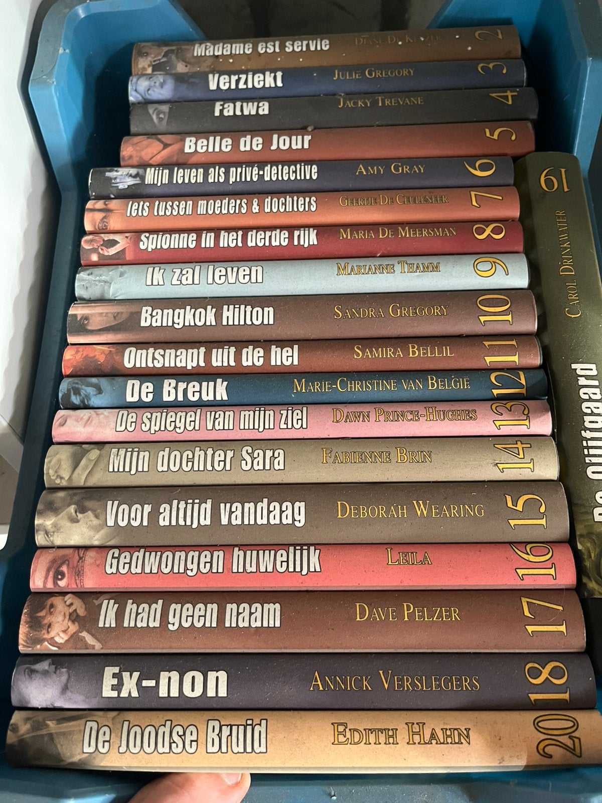 Gratis op te halen complete serie boeken ook losse boeken, Ophalen, Zo goed als nieuw