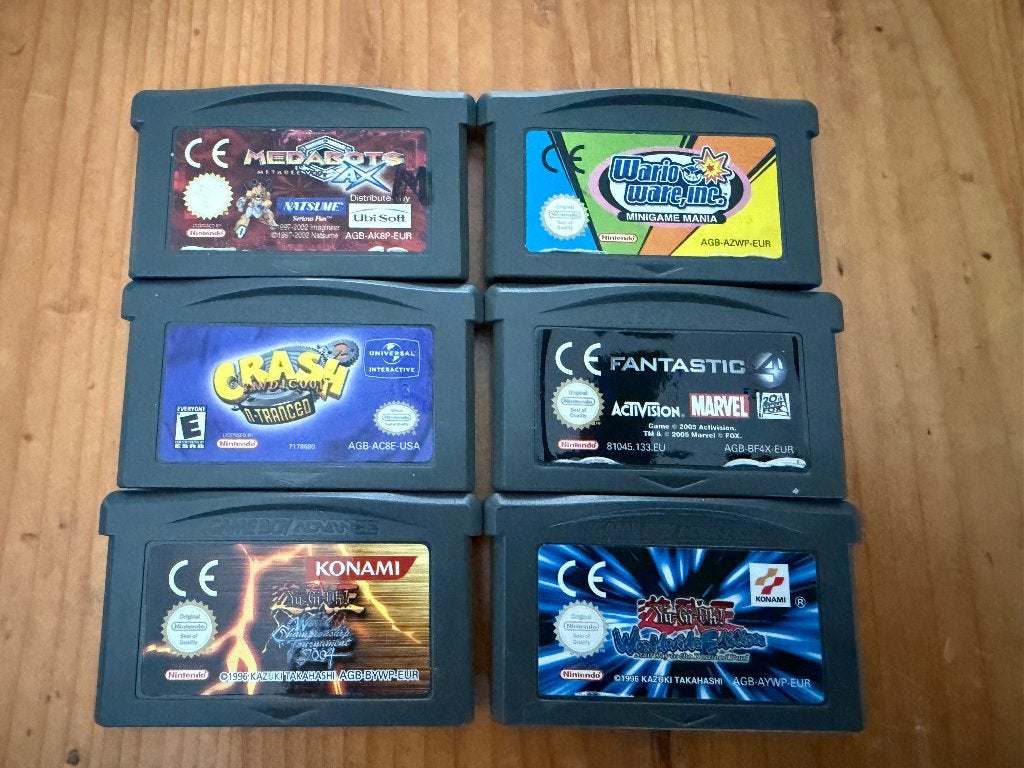 Nintendo Gameboy Advance Games, 1 speler, Ophalen, Gebruikt, Vanaf 3 jaar