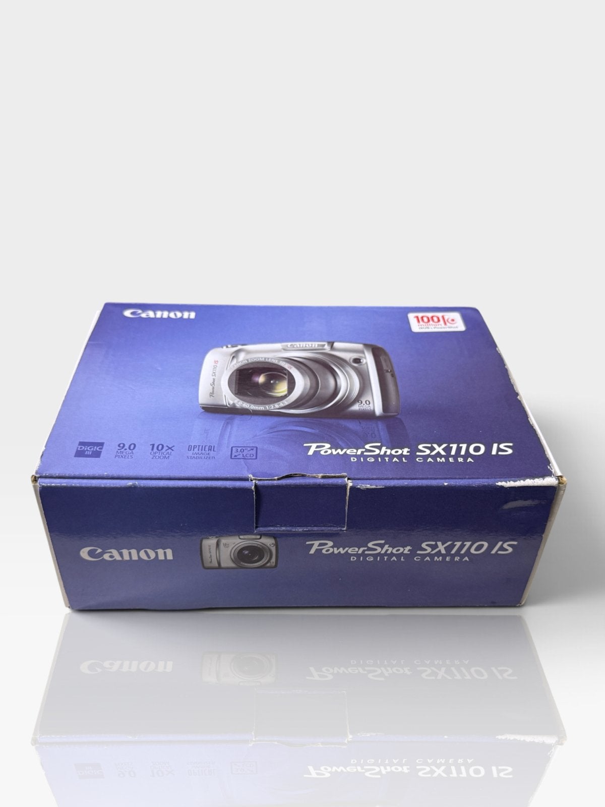 Canon PowerShot SX110 IS - Z.g.a.n. met doos en kabels, Canon, USB-kabel, Canon, Ophalen of Verzenden