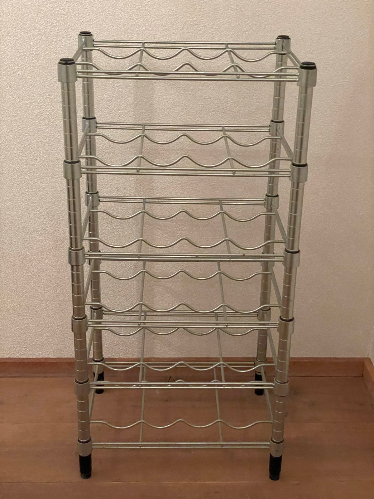 Wijnrek metaal -ikea Omar, Ophalen, Zo goed als nieuw, 25 flessen of meer, 75 – 100