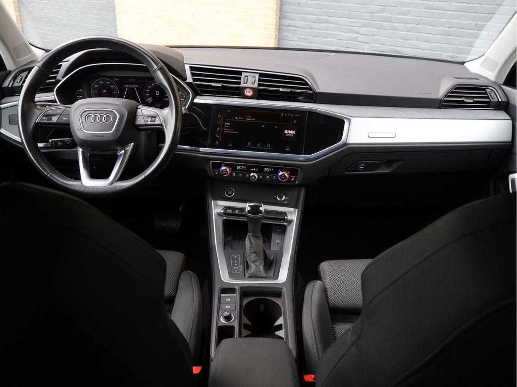 Audi Q3 45 TFSI e Advanced edition Automaat PHEV | Carplay |, Auto's, Audi, Stof, Gebruikt, Hybride Elektrisch/Benzine, SUV of Terreinwagen