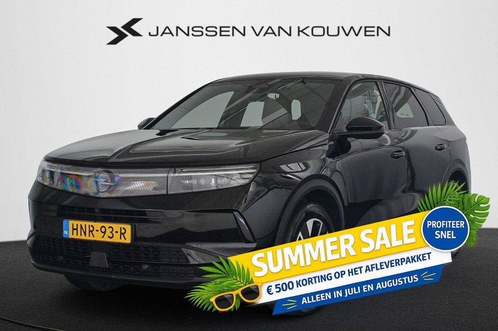 Opel Grandland 1.2 Turbo Hybrid GS 360 Camera Head-Up Stoel-, Auto's, Opel, 145 pk, Stof, Gebruikt, 1199 cc