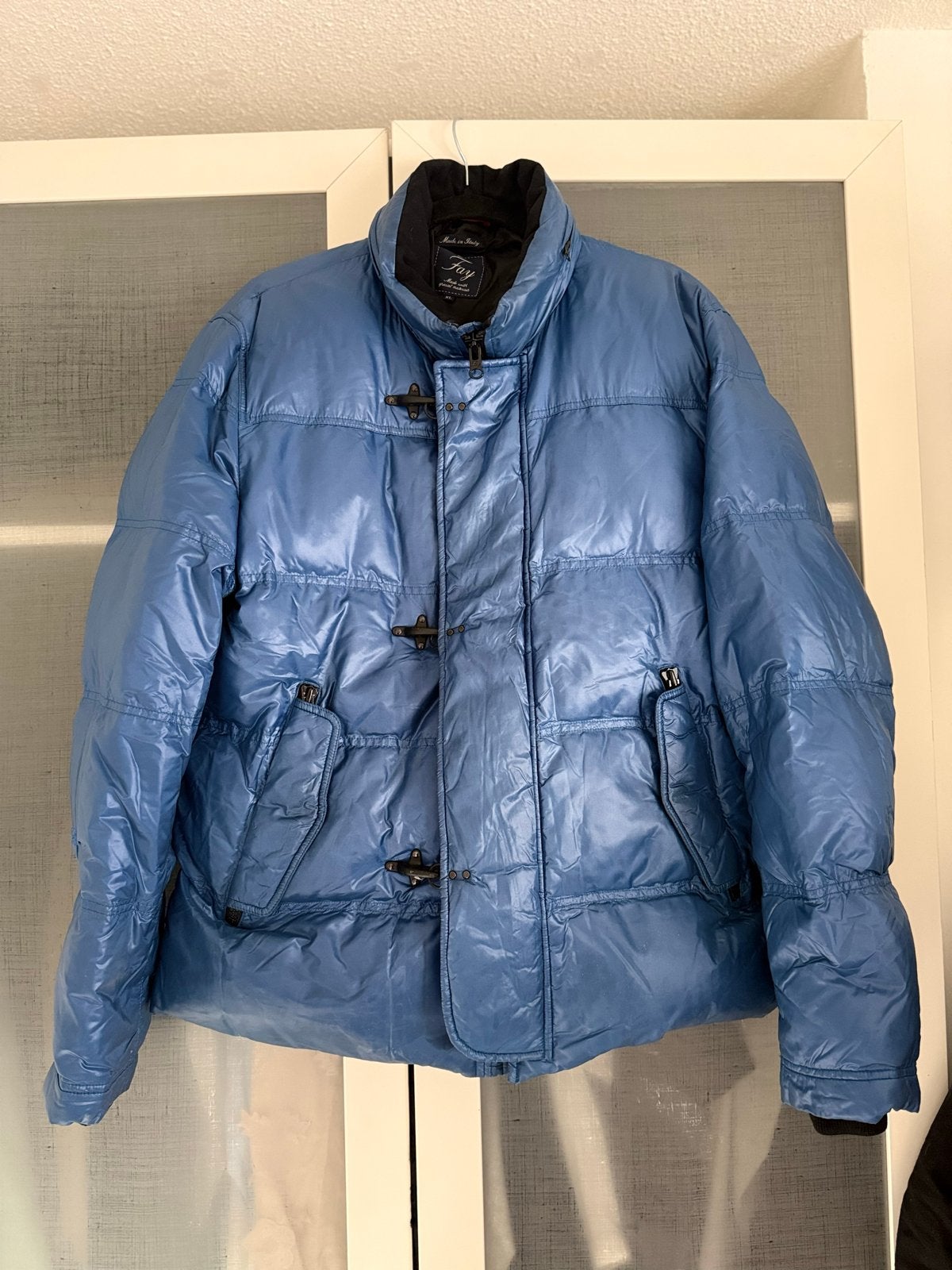 Fay Berwick Heren Donsjack - Maat XL, Ophalen of Verzenden, Gedragen, Maat 56/58 (XL), Blauw