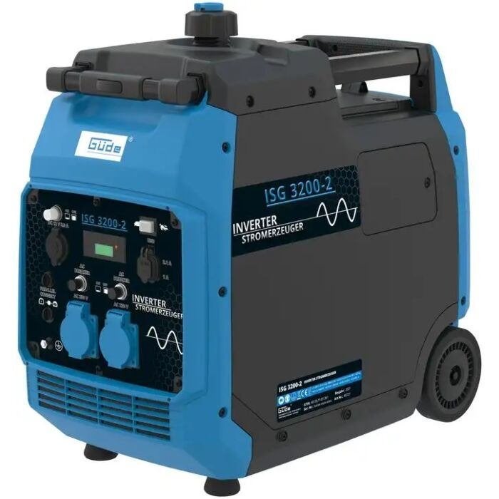 Gude ISG 3200-2 Stille inverter aggregaat 3200 Watt!!