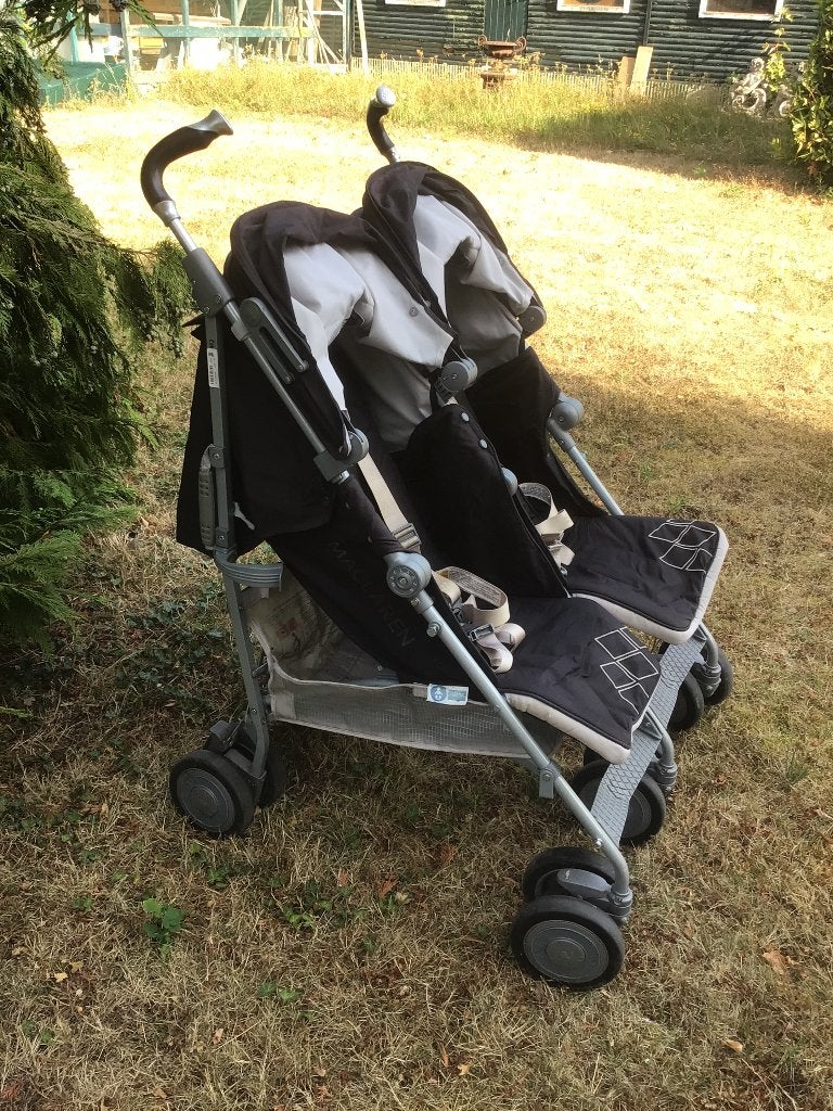 Maclaren dubbele/tweeling buggy, Kinderen en Baby's, Ophalen, Gebruikt, Maclaren, Duomodel