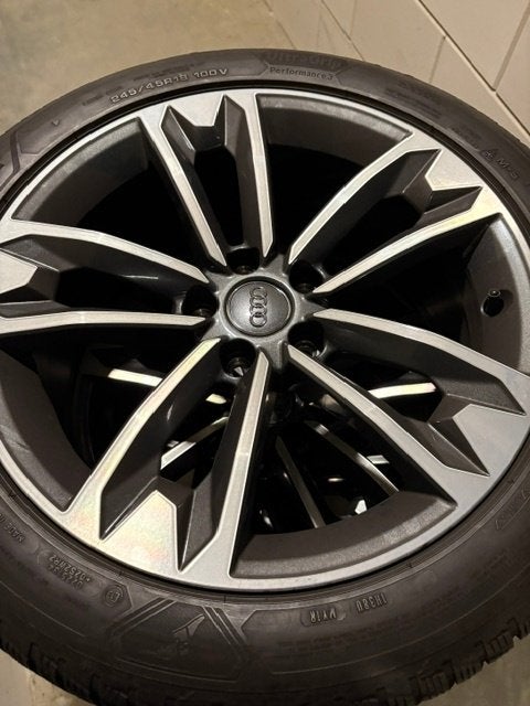 Originele Audi  A4 Allroad velgen +  winterbanden (18 inch), Auto-onderdelen, Banden en Velgen, Ophalen, 18 inch, Banden en Velgen