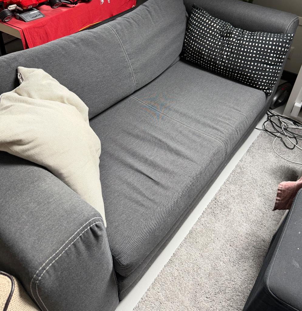 Ikea double sofa bed (askeby), Ophalen, Gebruikt, Stof