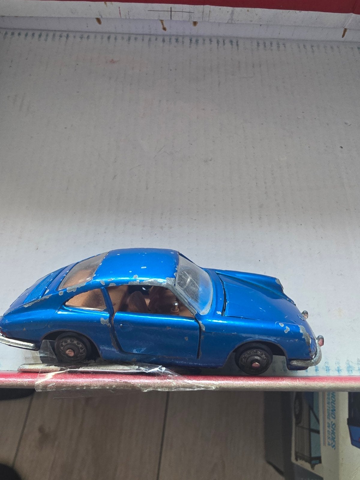 Mebetoys Porsche 912 - Vintage Diecast Model Auto, Ophalen of Verzenden, Gebruikt, Auto, Overige merken