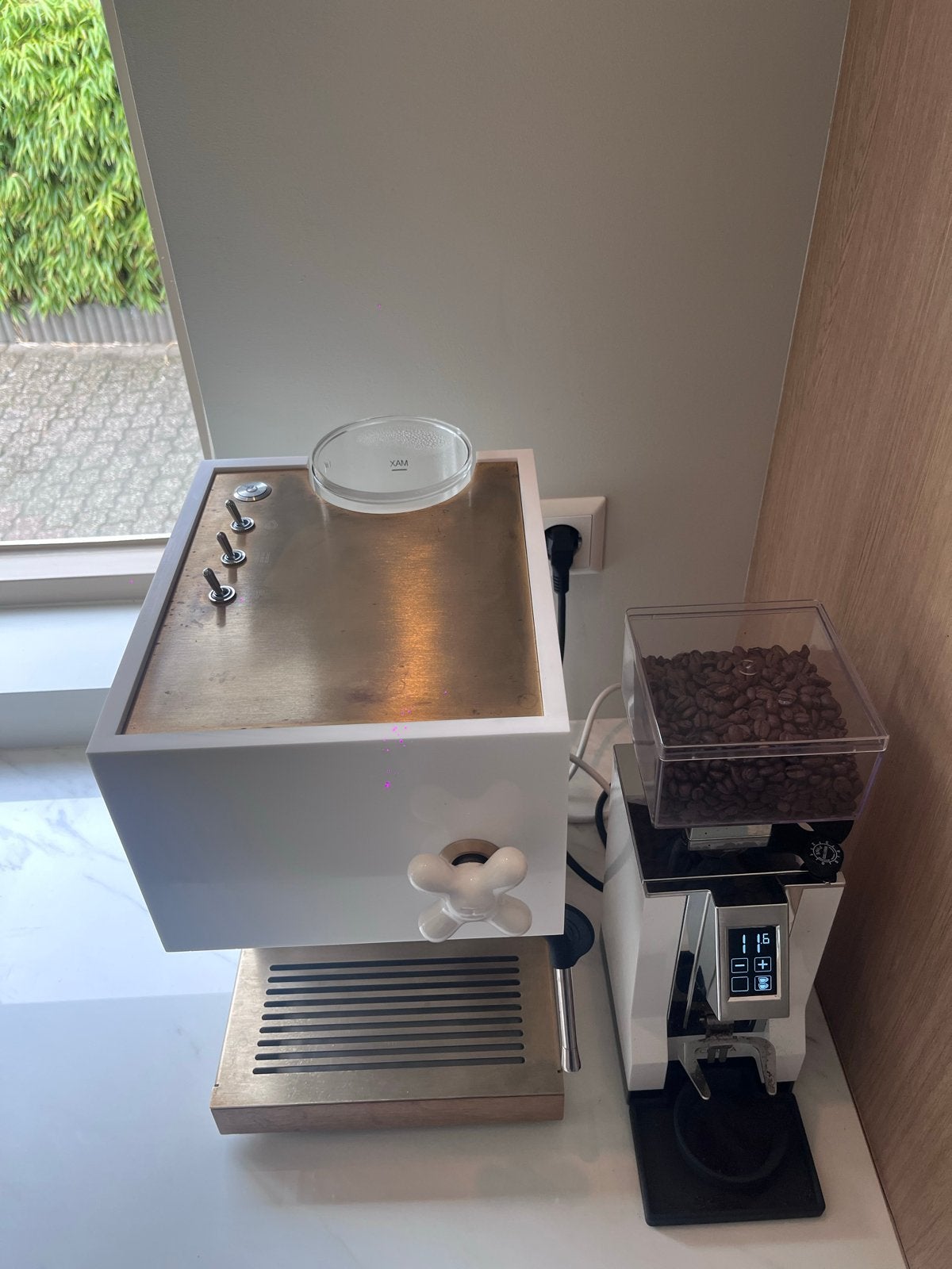 Foto 3 van Anza Koffiemachine Wit