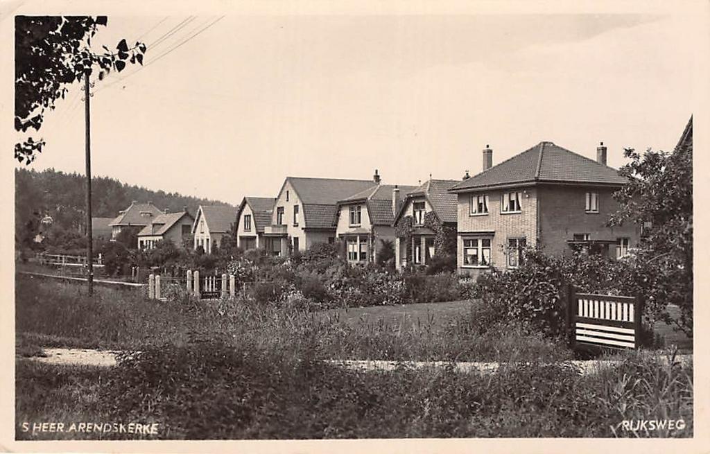 's Heer Arendskerke Rijksweg Goes, Verzamelen, Ophalen of Verzenden, 1940 tot 1960, Gelopen, Zeeland