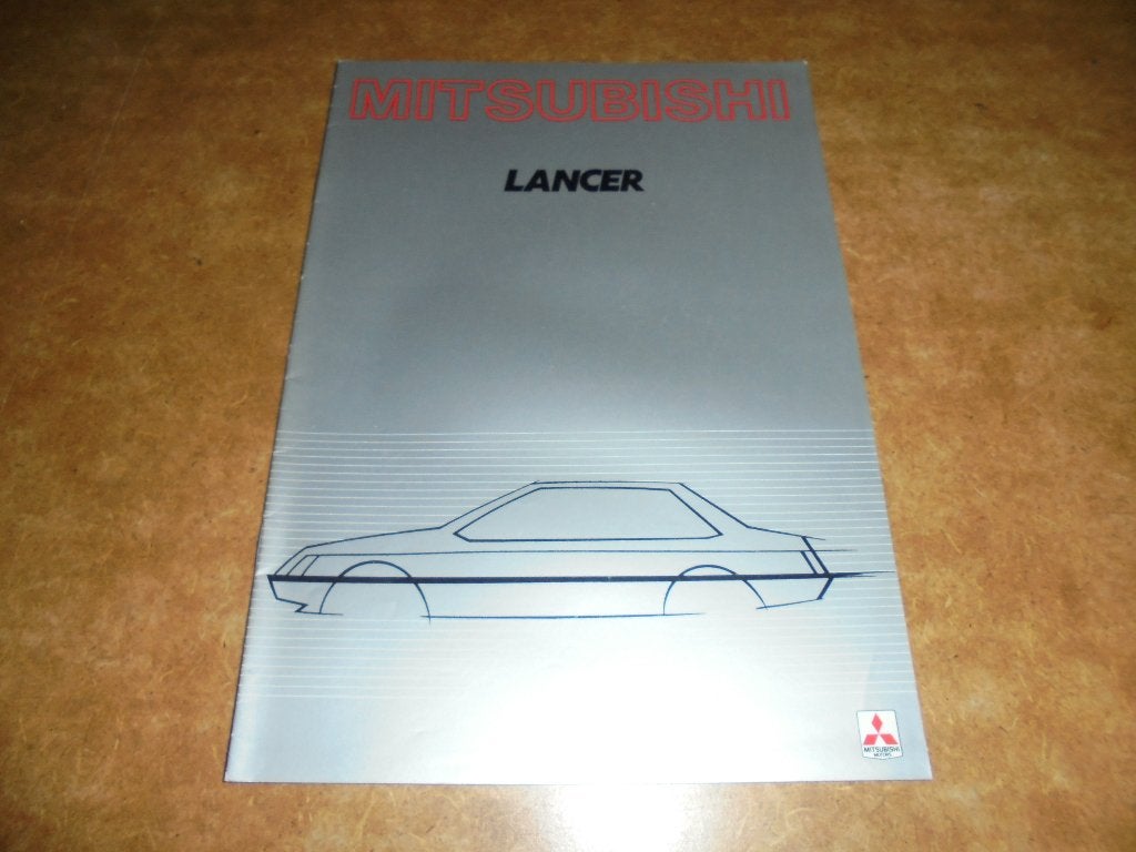 brochure Mitsubishi Lancer  1981, Ophalen of Verzenden, Zo goed als nieuw, Mitsubishi