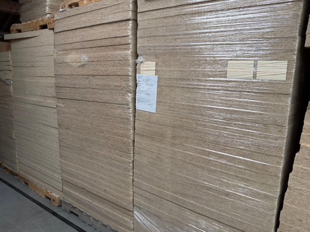 Partij hennep isolatieplaten 1000 m² | take-all, Ophalen, Overige materialen, 4 tot 8 cm, Vloerisolatie