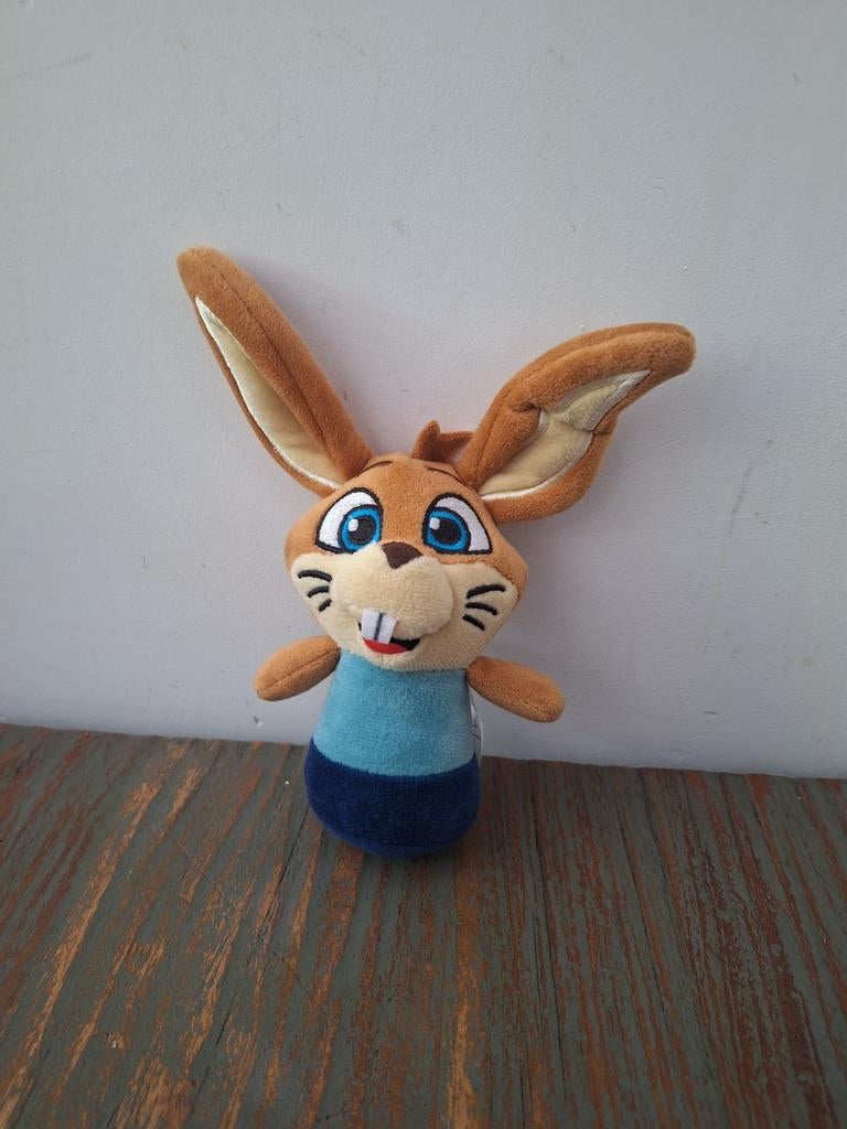 Knuffel Koos Konijn 16 cm, Overige merken, Konijn, Ophalen of Verzenden, Zo goed als nieuw