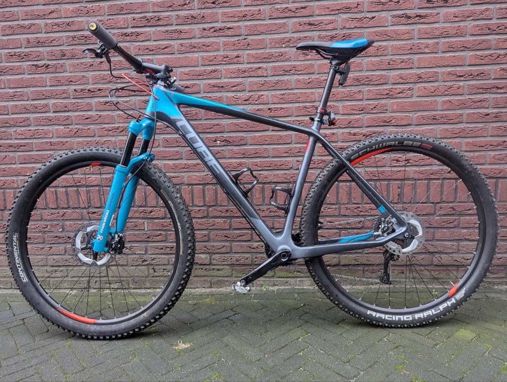 Cube reaction GTC carbon Shimano XT, Fietsen en Brommers, Fietsen | Mountainbikes en ATB, Ophalen, Gebruikt, Overige merken