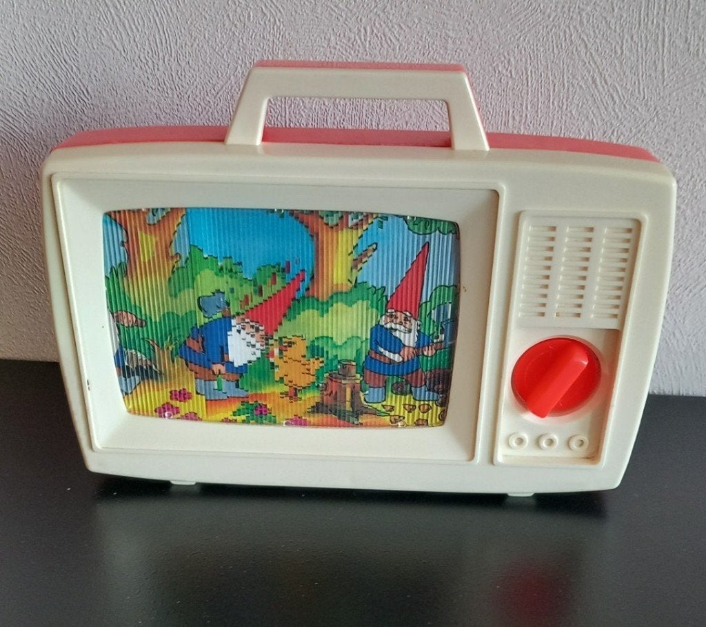 Vintage Muziek TV Speelbox - David de Kabouter, Verzamelen, Ophalen of Verzenden, Zo goed als nieuw