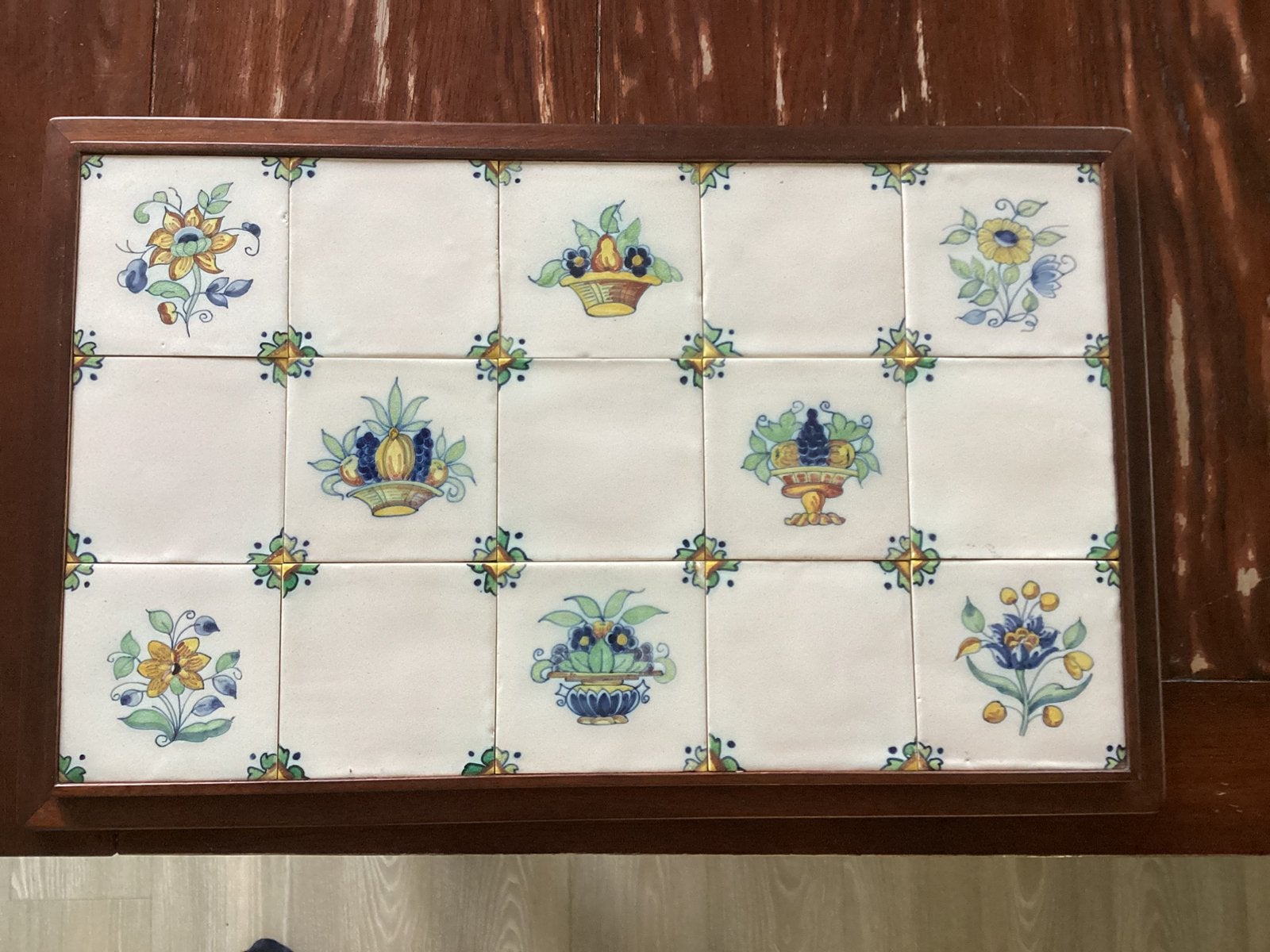Tichelaar Makkum tegeltableau, Ophalen of Verzenden
