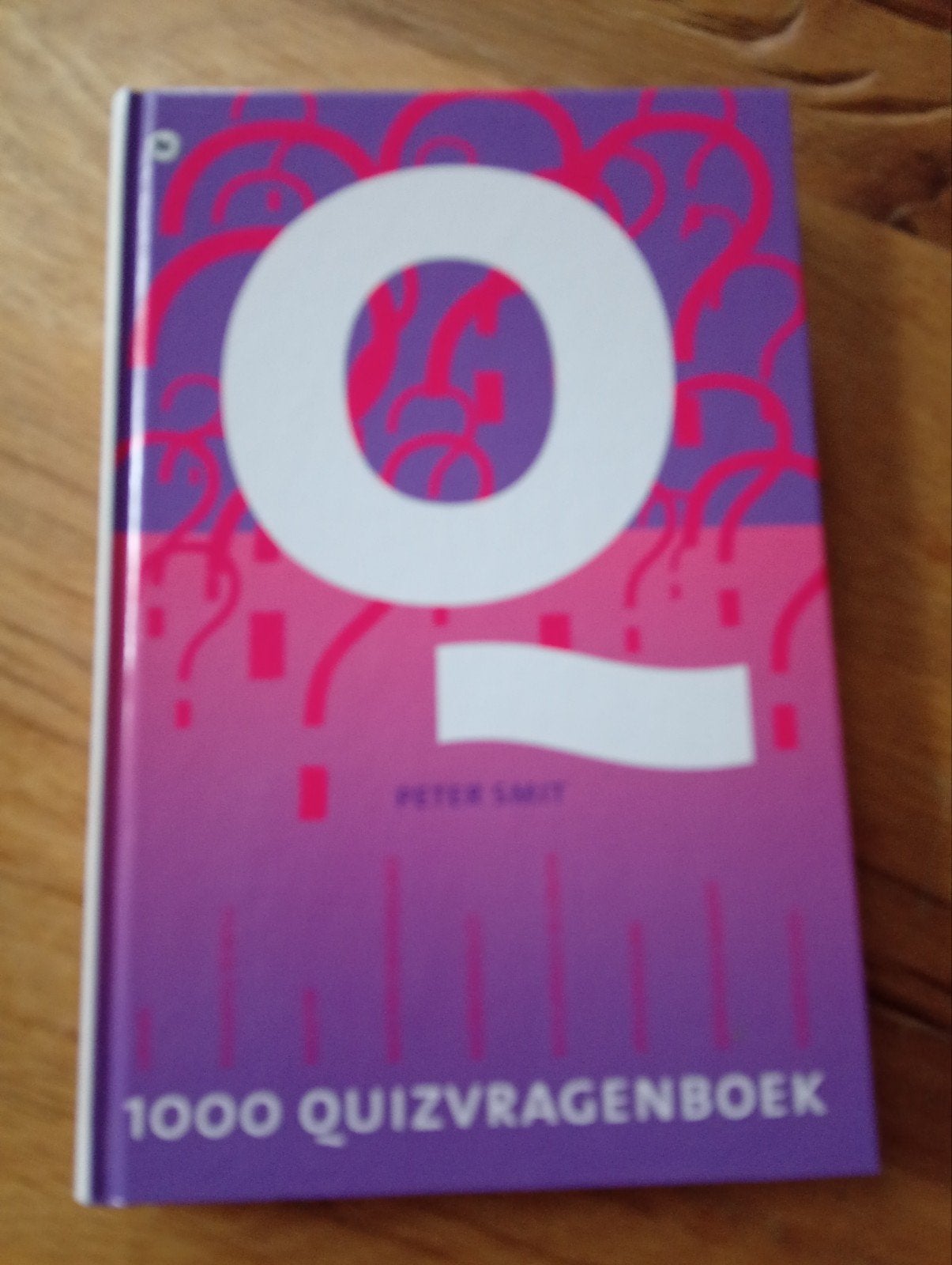 1000 Quizvragenboek - Peter Smits, Ophalen of Verzenden, Zo goed als nieuw, Peter Smits