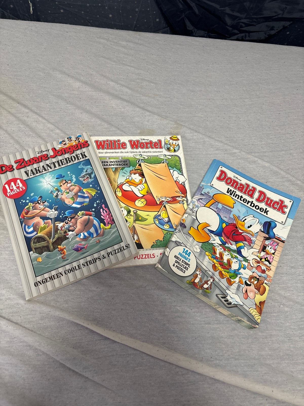 Donald Duck, Willie Wortel, De Zware Jongens Vakantieboeken, Meerdere stripboeken, Ophalen, Zo goed als nieuw
