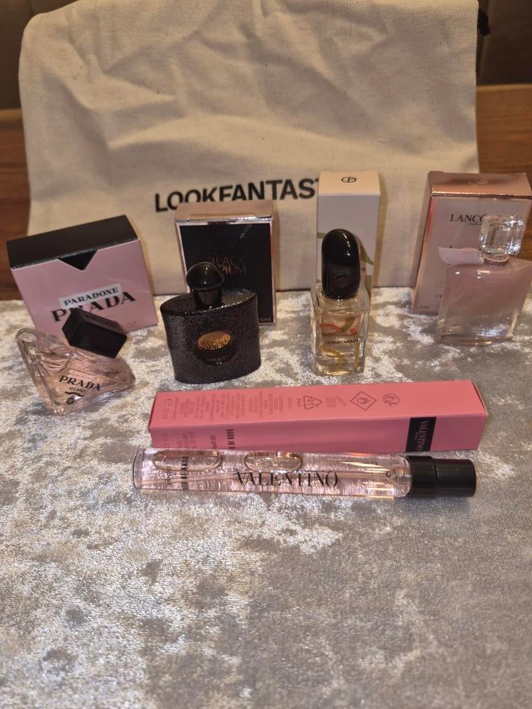 Armani, Lancôme, Valentino luchtjes (nog maar 3 beschikbaar), Sieraden, Tassen en Uiterlijk, Uiterlijk | Parfum, Ophalen of Verzenden