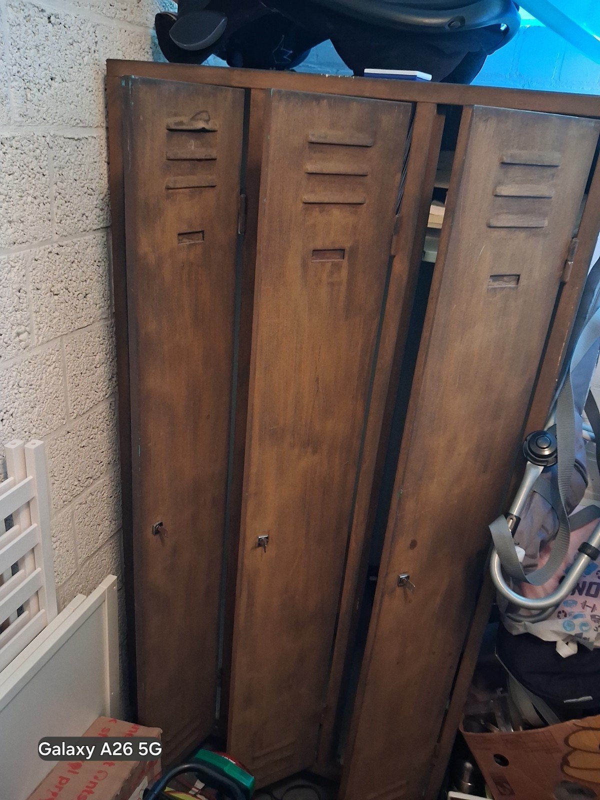 Mooie lockerkast, zo goed als nieuw, Ophalen, Zo goed als nieuw, Industrieel
