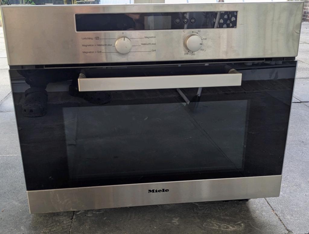Miele H4020 BM oven & magnetron, Witgoed en Apparatuur, Ovens, Ophalen, 45 tot 50 cm, Gebruikt, Combi-oven