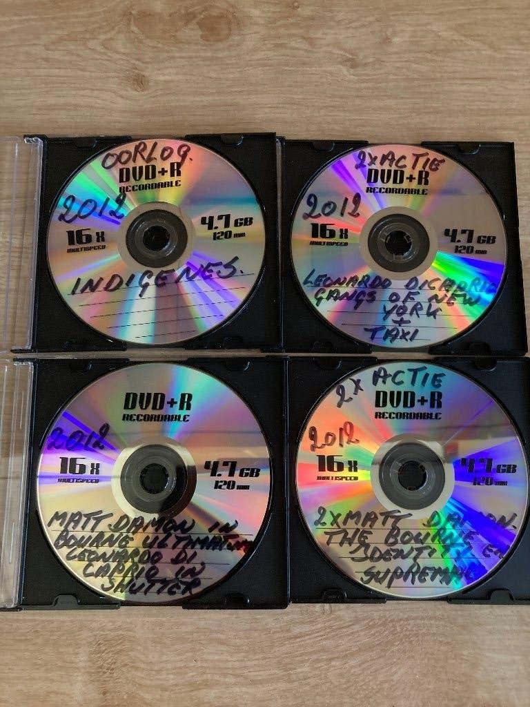 Kiezen uit 600 opgenomen muziek, film, series dvd's: voor., Ophalen, Alle leeftijden, Overige genres, Zo goed als nieuw